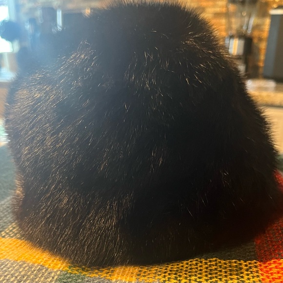 Black Real Mink Fur Great Condition - Picture 3 of 7
